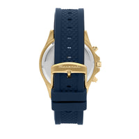 maserati sfida 44mm chr blue dial blue silicon st