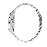 maserati sorpa stainless steel 42mm chronograph w/silver dial stainless steel & yellow gold bracelet