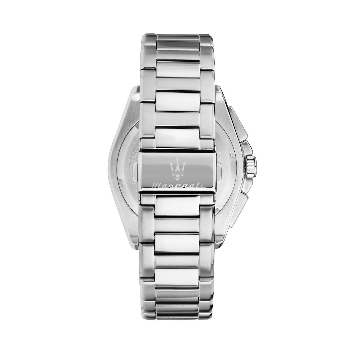 maserati velocita 43mm chrono blue dial stainless steel bracelet