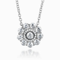 petite zirconia design with contrasting formation and exposed outer circle