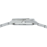 lorus quartz ladies stainless steel white dial bracelet watch