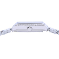 lorus quartz ladies stainless steel white dial bracelet watch