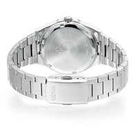 lorus quartz ladies stainless steel blue dial bracelet watch