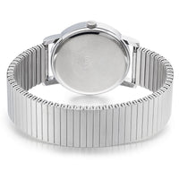 lorus quartz gents stainless steel white dial expand