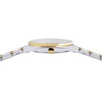 lorus quartz ladies two tone champagne dial bracelet watch