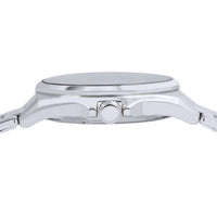 lorus quartz gents stainless steel grey dial bracelet watch