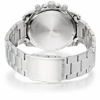 lorus quartz chronograph gents stainless steel green dial bracelet watch