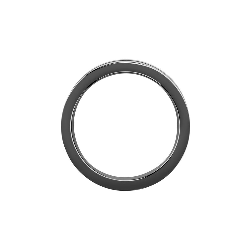 sector row ceramic black ring size 19