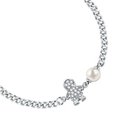 perla rose pack bracelet.cz+pearl 925 16+3cm