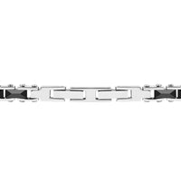 sector ceramic bracelet black &  pvd black 220mm