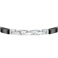 sector ceramic bracelet black ceramic & screw 22cm