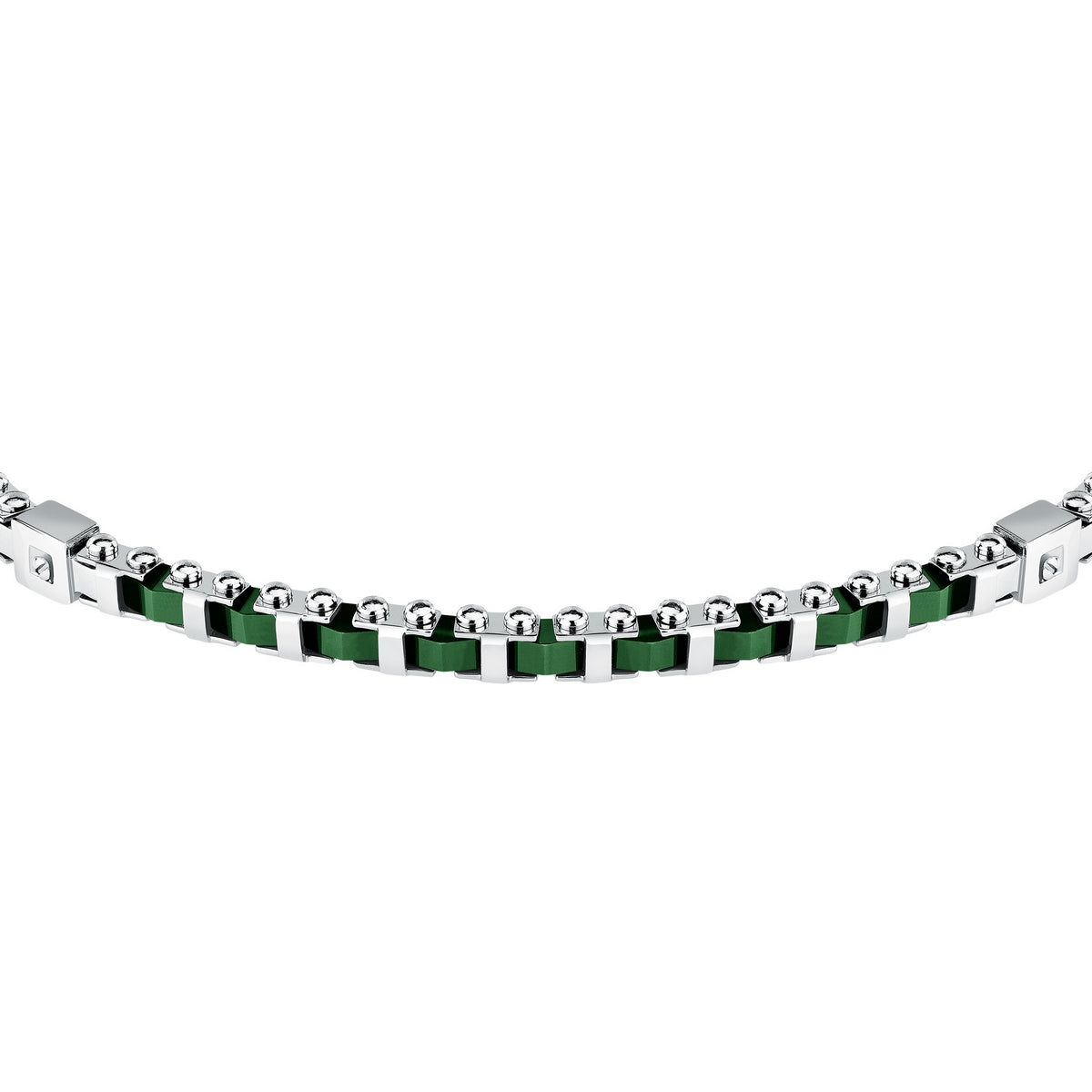 sector jewels ceramic bracelet with green ceramic 19.5+2.5cm