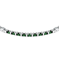 sector jewels ceramic bracelet with green ceramic 19.5+2.5cm