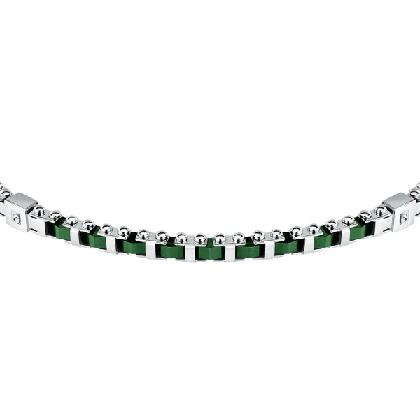 sector jewels ceramic bracelet with green ceramic 19.5+2.5cm
