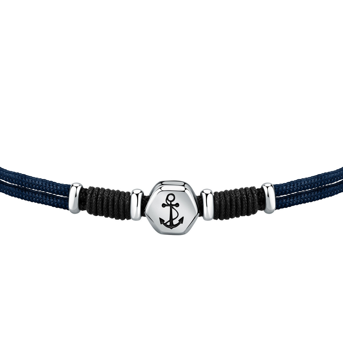 sector jewels marine bracelet blue string & anchor sy. 19+3cm