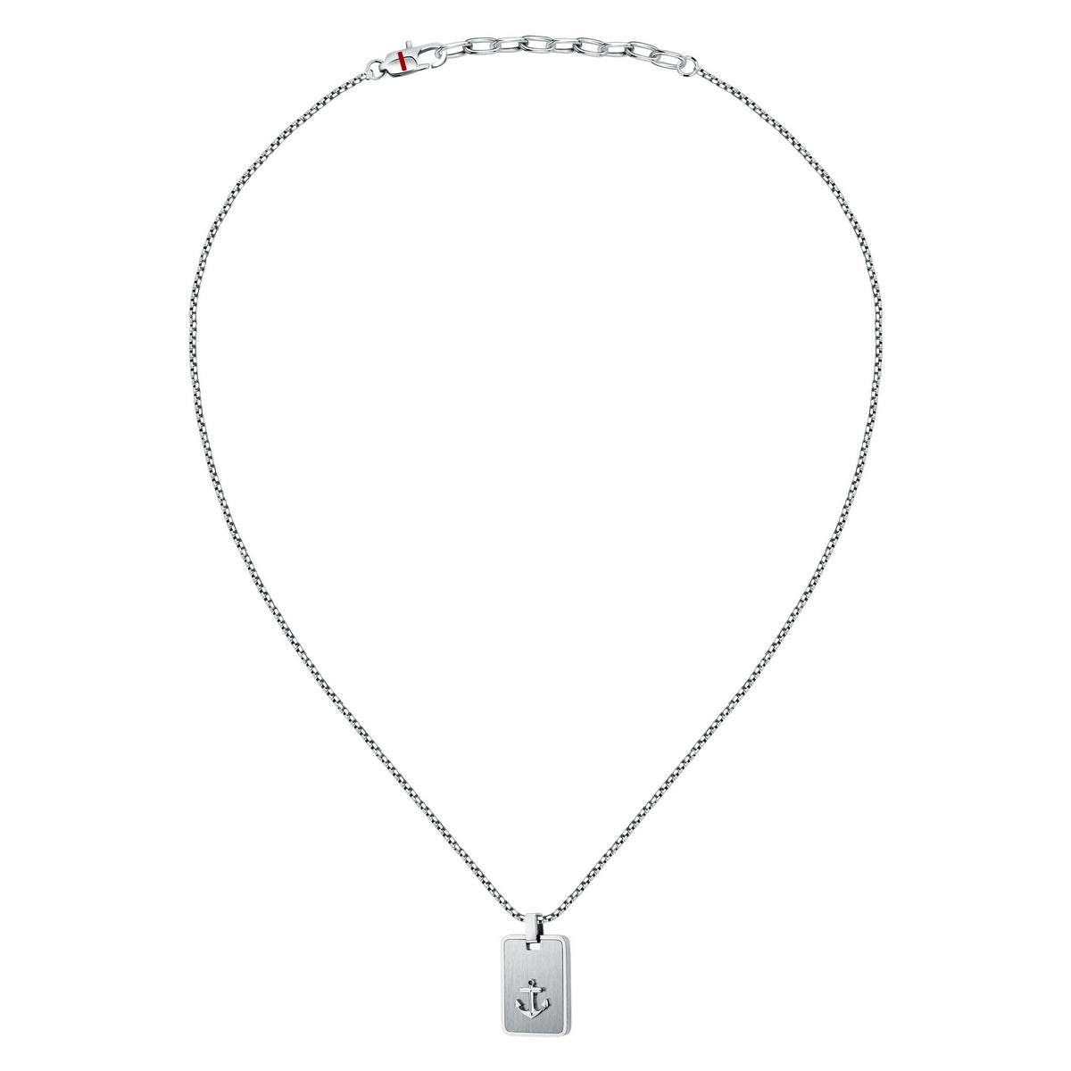 sector jewels marine necklace stainless steel anchor symbol 50+5cm