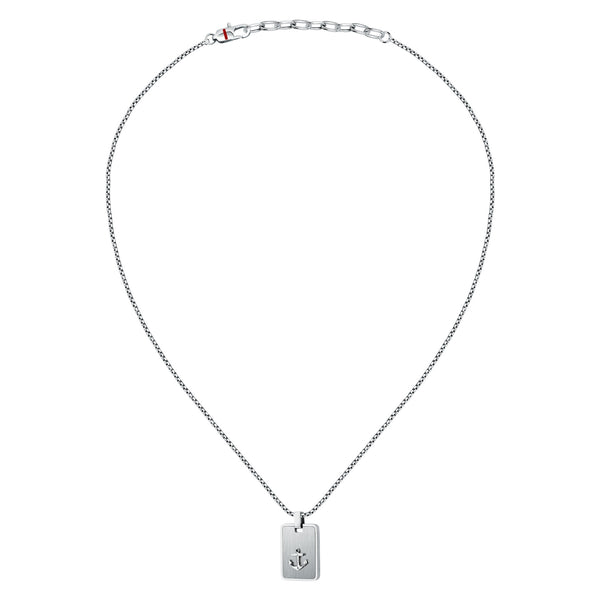 sector jewels marine necklace stainless steel anchor symbol 50+5cm