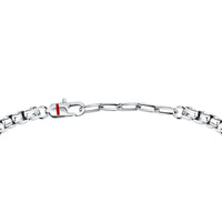 sector jewels marine bracelet stainless steel tag & anchor 19+3cm