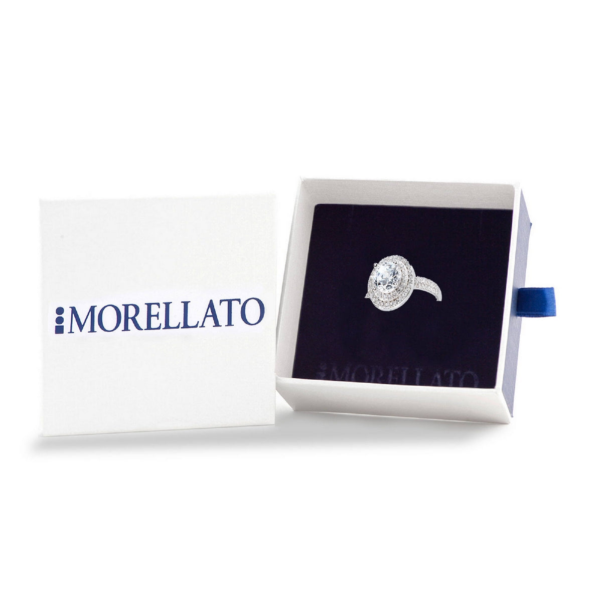 tesori silver ring white cz silver.925 size 16