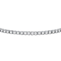 tesori bracelet.white cz silver 925 16+3cm