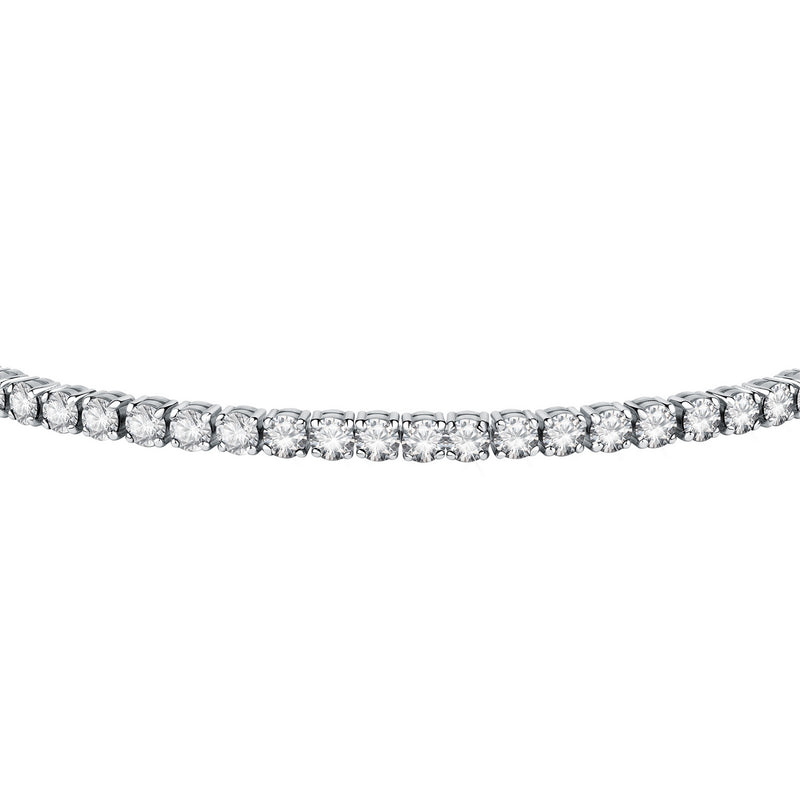 tesori bracelet.white cz silver 925 16+3cm