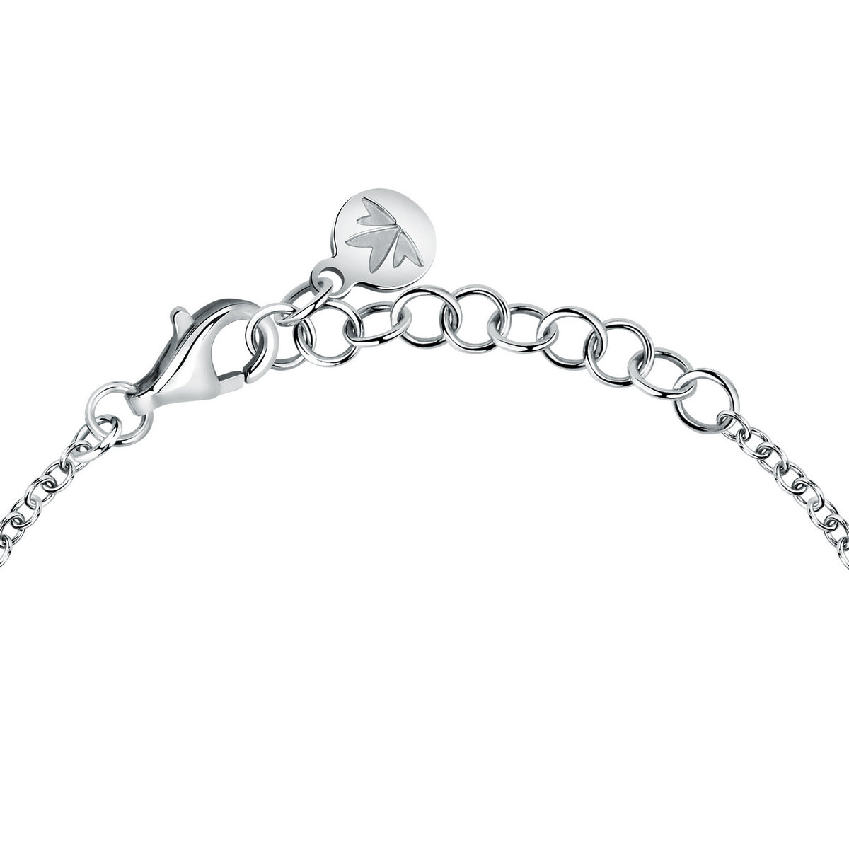 tesori bracelet. 925 silver heart cz 16+3cm