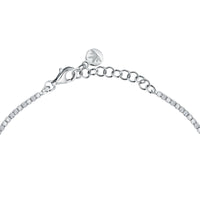 tesori anklet.925 silver  cz tennis 21+3.5cm