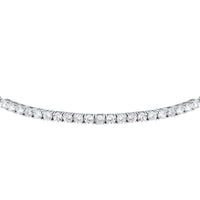 tesori bracelet 925 silver white  cz 19cm