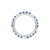 tesori ring 925 silver white & quad sapphire cz 140n+