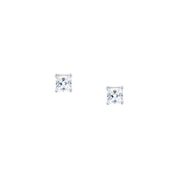 morellato silver tesori recycled 925 silver asscher cut earrings