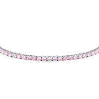 morellato silver tesori r. silver 925 pink cz tennis 16+3