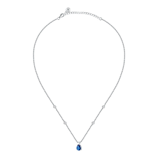 morellato silver tesori rec. silver 925 blue drop nk 40+5