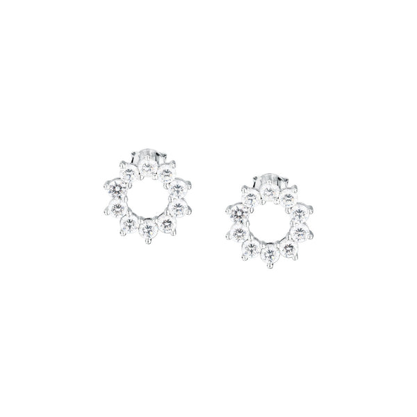 morellato silver tesori earring silv925 rh cz white