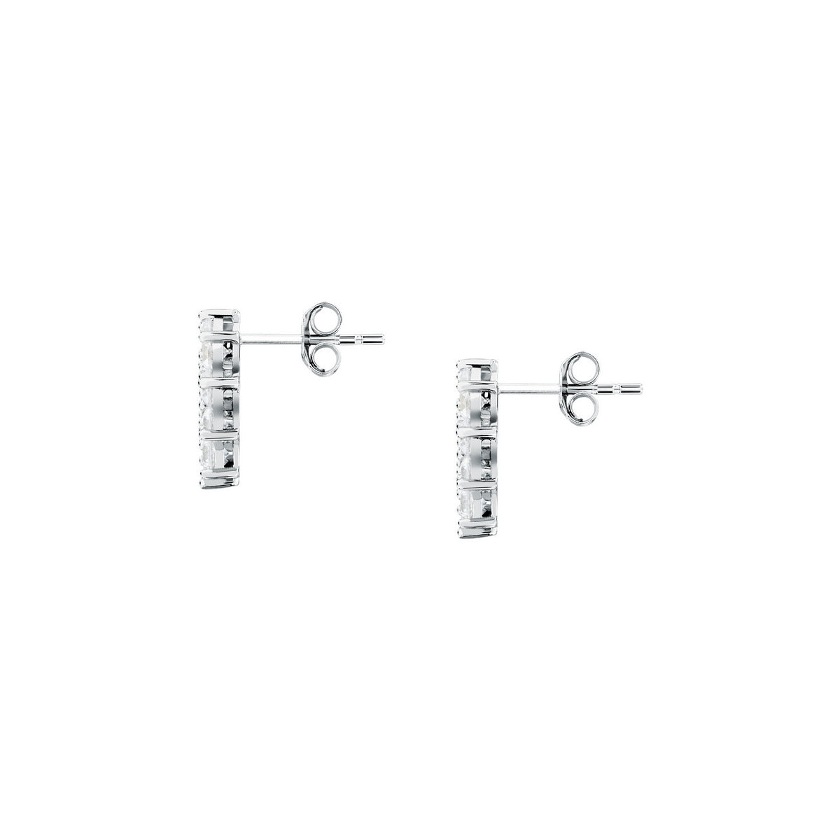 morellato silver tesori earring silv925 rh cz white