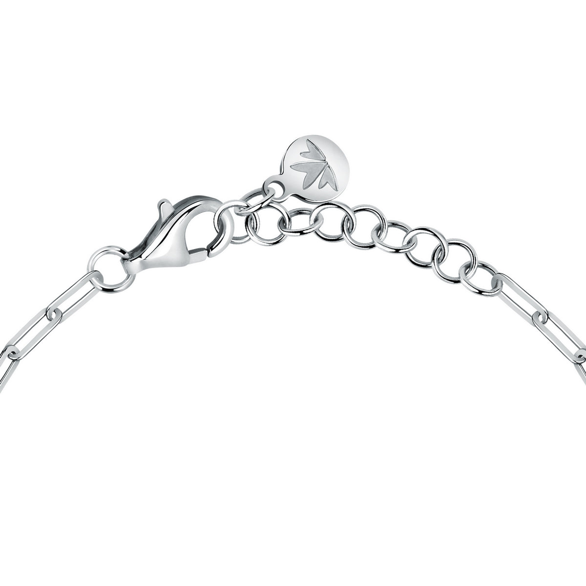 morellato silver tesori bracelet silv925 rh cz l.blue 16+3cm