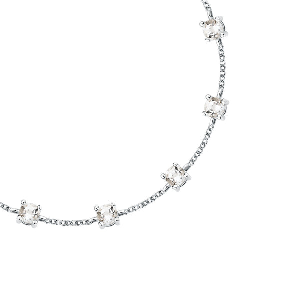 morellato silver tesori bracelet silv925 rh cz white 16+3cm