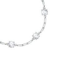 morellato silver tesori bracelet silv925 rh cz white 16+3cm