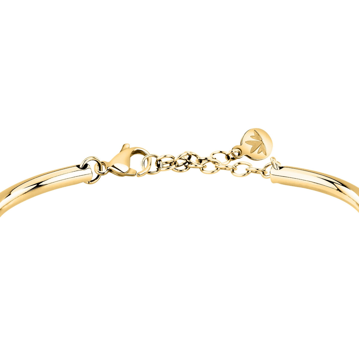 morellato 18k gold plated cerchi bangle stainless steel 6cm