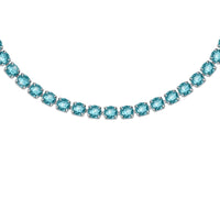 sector woman jewels tennis collection turquoise stone set bracelet