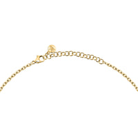 morellato 18k gold plated talismani necklace stainless steel yg crystal 40+5cm