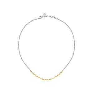 morellato 18k gold plated paioni  necklace with ball chain 38+4cm