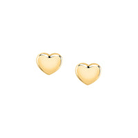 morellato 18k gold plated istanti earrings  heart