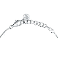 perla bracelet 925 silver 5 pearl wit cz highlights 19cm