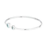morellato silver tesori eterni bangle 925 rh blue top 6x5
