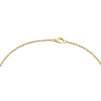 morellato 18k gold plated colori summer  necklace emer bead 90cm
