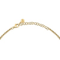 morellato 18k gold plated design necklace stainless steel yg 40+5cm