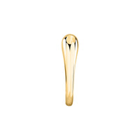 morellato 18k gold plated design ring stainless steel yg sz16