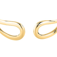 morellato 18k gold plated design bangle stainless steel yg 60x50mm