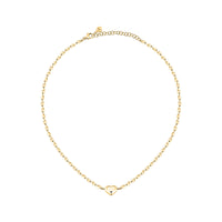 morellato 18k gold plated intrecci necklace heart stainless steel yg 40+5cm