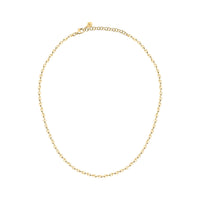 morellato 18k gold plated intrecci necklace stainless steel yg 40+5cm
